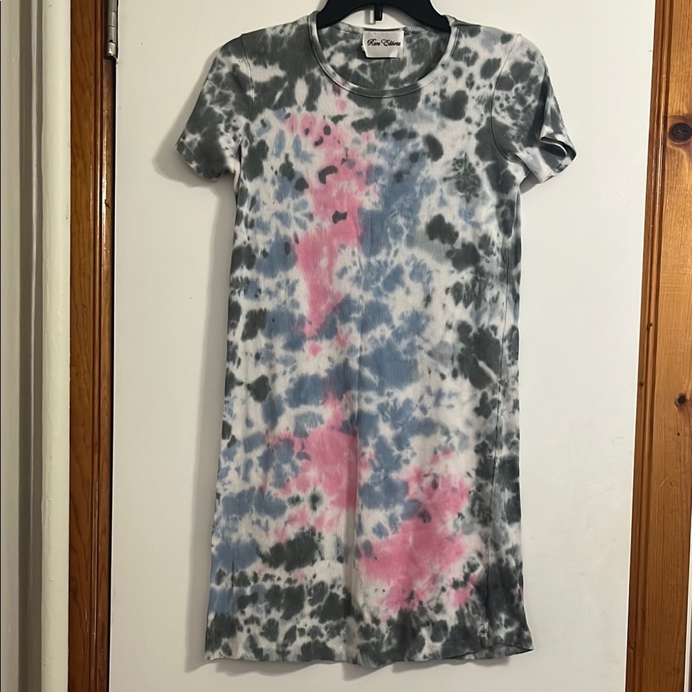 Rare Editions Girls Tie-Dye T-Shirt Dress Size 16